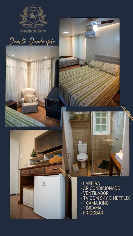 Hotel Pousada Do Conde Canela Kültér fotó
